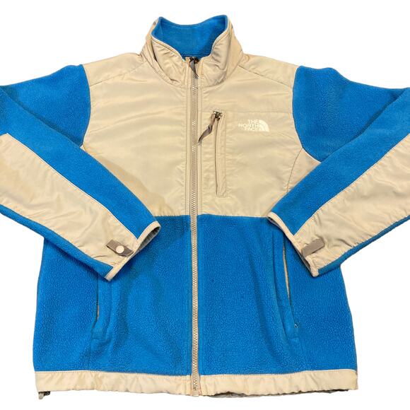 Women's The North Face Polartec Fleece Jacket Blue Gray Size Small - Picture 2 of 9